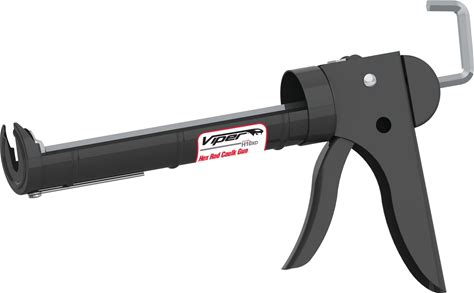Albion Engineering H10XD Viper Line Manual Barrel Cartridge Caulking Gun With Hex Rod, No Drip, 1/10 Gallon (10 Oz), 10:1 Drive