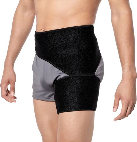 Groin Hip Brace Neoprene Wrap Provides Support With Copper For Lower Back Hip Pain Relief, Arthritis, Labral Tear, Sciatica