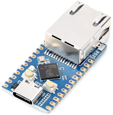 RP2040-ETH Mini Development Board RP2040 Ethernet Port Module Based On Official RP2040 Dual Core Processor R Pi Microcontroller Development Board @XY