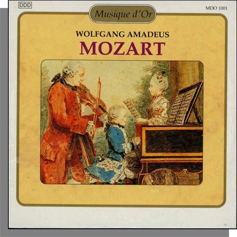 Musique D'or 01: Mozart - 8 Selections! Overtures, Concertos, Etc - New CD!