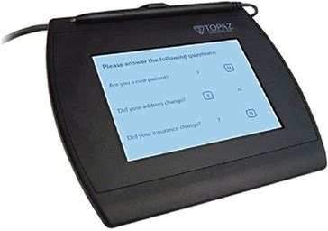 Topaz Signaturegem LCD 4X5 Signature Pad (T-LBK766SE-BHSX-R) | Quill