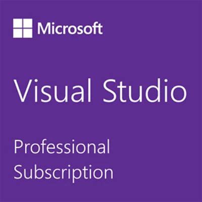Visual Studio Professional Subscription (New)