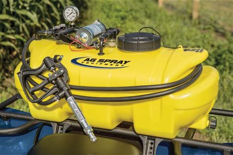 Ag Spray 15 Gallon Platinum Spot Sprayer - 2.2 GPM SHFLO 12V Pump, Deluxe High-Pressure Handgun, 15 Hose - Heavy Duty ATV/UTV Lawn & Garden Sprayer