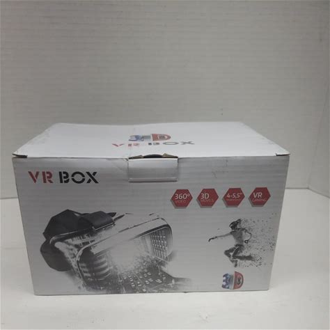 Vr Box Toys | Vr Box Virtual Reality 3D Glasses Selfie Game Music Movie Android Windows Ios | Color: Black/White | Size: Osbb