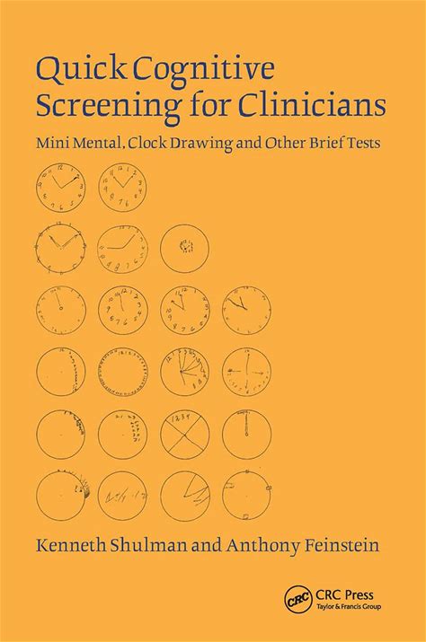 Quick Cognitive Screening For Clinicians: Mini-Mental, Clock-Drawing And Other Brief Tests