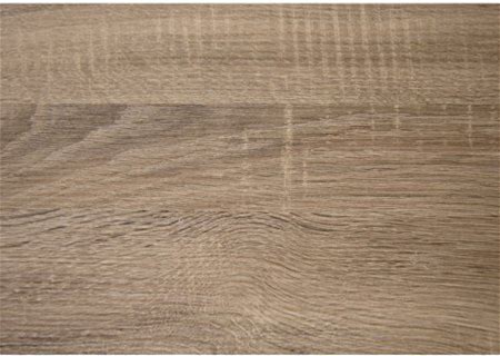 Contemporary Computer Desk With Black Metal Frame / Spacious Laptop Work Surface