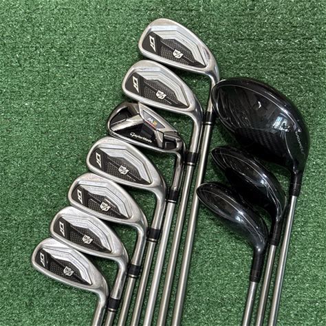 Wilson D7 Ladies Full Set Driver, 5-Wood, 4H-5-6-7-8-9-P-G 7 Is Mismatch RH. Wilson Staff. Silver. Golf Clubs.