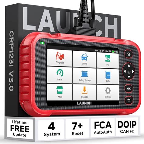 Ridestyle LAUNCH CRP123I V3.0 Elite OBD2 Scanner Diagnostic Tool With DOIP & CAN FD, 2026 New Code Reader For Cars And Trucks, Engine ABS SRS Transmis
