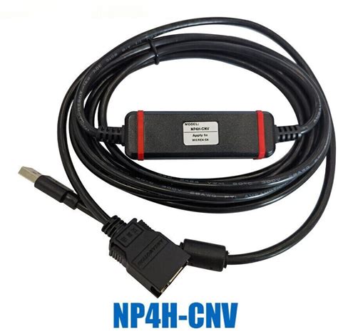 Np4h-Cnv For Fuji Servo Motor Np Series Plc Download Programming Cable