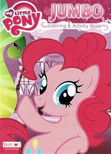 My Little Pony MLP Jumbo Coloring & Activity Book 80 Tear N Share Pages