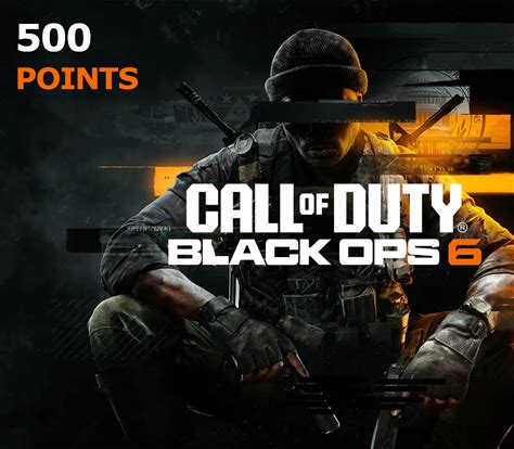 Black Call Of Duty: Ops 6 - 500 Cod Points Dlc Xbox One / Xbox Series X|S Cd Key