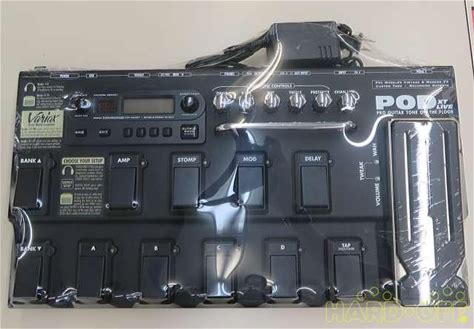 Line 6 POD XT Live Pro Guitar Tone On The Floor - Multi Effects Pedal From Japan