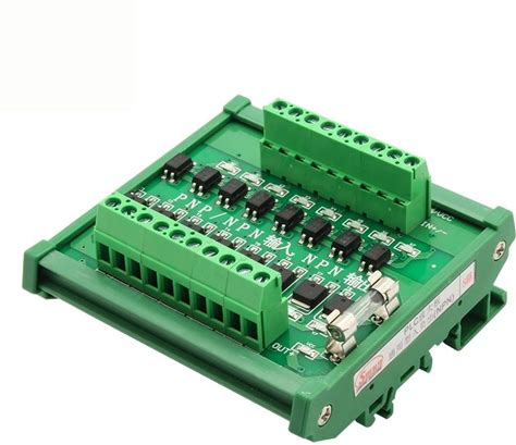 8 Channels Plc Amplifier Board Isolation Npn/Pnp Universal Input Npn Output Isolation Board Relay Module Controller