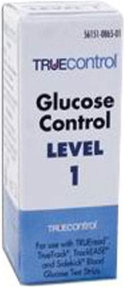 Glucose Level 1 Control 3Ml Ea - M5H01-80 By Trividia Health