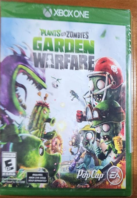 Plants Vs Zombies Garden Warfare Xbox One Brand New Factory Sealed Game Xbox 1