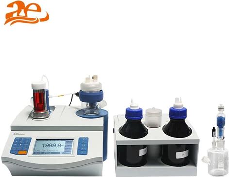 AELAB Automatic Karl Fischer Titration Titrator Laboratory LCD Volumetric And Coulometric Titrating Equipment