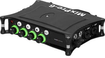 Sound Devices Mixpre-6 II 6-Channel / 8-Track Multitrack 32-Bit Field Recorder MIXPRE-6 II