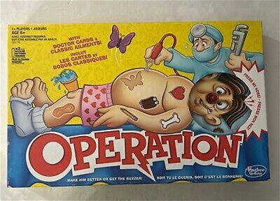 Operation Board Game Hasbro 2015 Complete Pre-Owned FAST Shipping