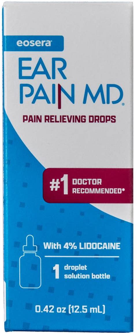 Ear Pain MD Pain Relief Drops, 0.5 Fl Oz | Ear Care - 0.42 Oz | CVS