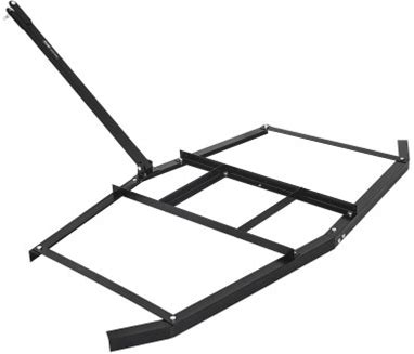 VEVOR Drag Harrow, 74" Width Tow Behind Drag Harrow, Q235 Steel Driveway Grader With Adjustable Bars & Pin Hitch, Support Up To 50 Lbs, Tractor