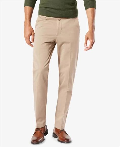 Workday Men's Smart 360 Flex Slim Fit Khaki Stretch Pants