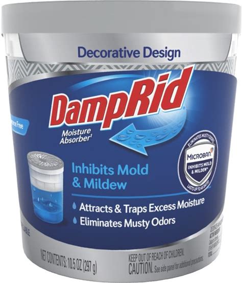 Damp Rid 10.5Oz Cup Moisture Absorber - Fragrance Free