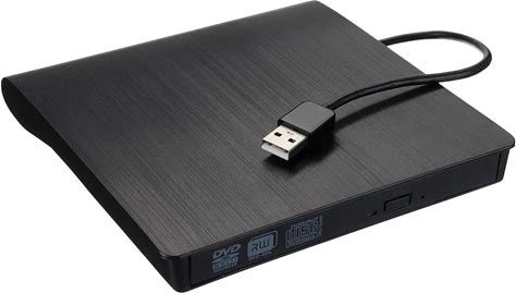 External USB 2.0 DVD RW CD Writer Slim Optical Drive Burner Reader Player For PC Laptop Business Office