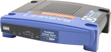 Linksys Befsx41 10/100Mbps Cable/Dsl Firewall Router With 4-Port Switch/Vpn Endpoint