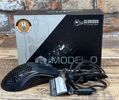 Glorious Model O Minus Gaming Mouse Matte Black Lightweight RGB. Glorious. Black. Mice, Trackballs & Touchpads. 0810069970493.