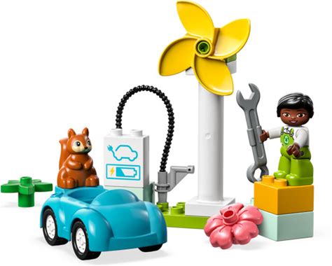 LEGO Wind Turbine And Electric Car Set 10985