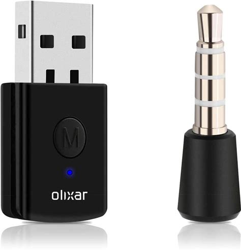 Olixar Wireless Bluetooth Headset Dongle For Sony Playstation 4 And PS4 Pro - Connect Any Wireless Headphones Or Earphones To Your PS4 (Instructions Included)