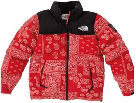 The North Face Men's Red Nuptse Down Jacket 'Red'