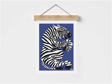 Zebra Print, Modern Wall Art