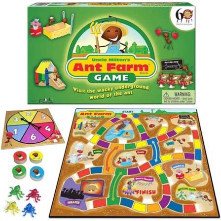 AB VINIL Winning Moves Ant Farm Board Game