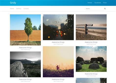 Gridy - Photo Grid Template By Heyadrien's Shop | Creative Market