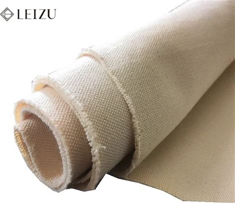 Primary Color 100% Cotton Canvas Fabric By Half Meters For Sewing Sofa Cover DIY Bags Cloth Material