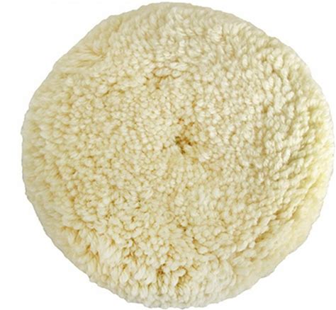 Wool Buffing Pad Kit 2Pcs 7 Inch Cutting Polishing Pad Kit Buffing Sponge Pads For Car Buffer Polisher Compounding Polishing And Waxing Car Beauty (3