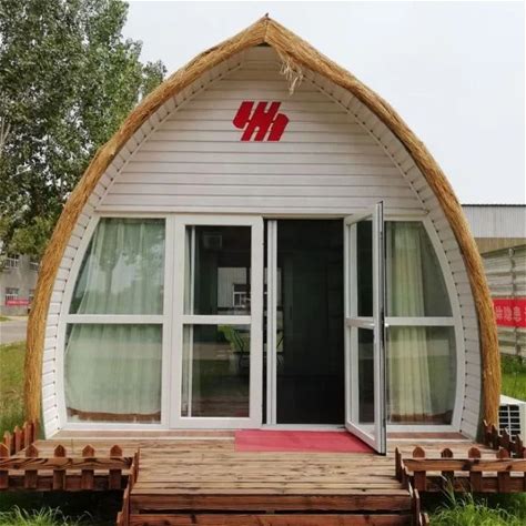 AH-FC5056 Cheap Fishing Hut House Prefabricated Steel Living Homes