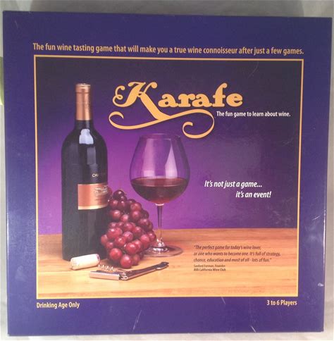 Karafe Wine Tasting Game: The Fun Game To Learn About Wine