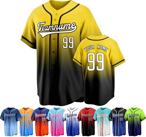 Custom Baseball Jersey Personalized Uniform Shirts Stitched Printed Name Numbers Sports Fans For Men Women Boy