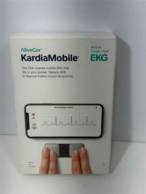 Alivecor Other | Alivecor Kardiamobile Single-Lead Ekg Heart Monitor Afib Detection Ac-009 New | Color: White | Size: Os