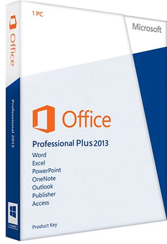 Microsoft Office 2013 Pro Plus (Lifetime License / Global)