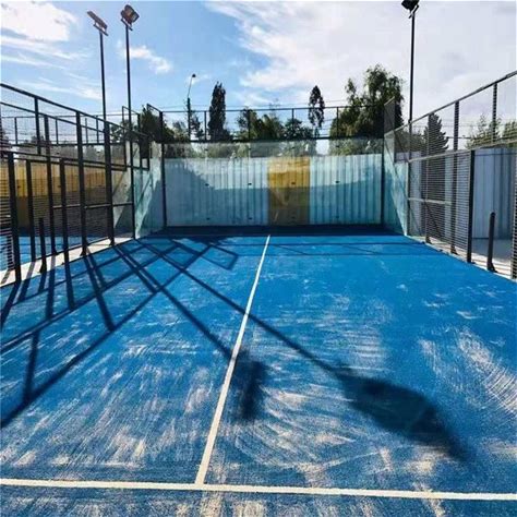 JSMC Sports Equipment Panoramic Paddle Tennis Court Paddle Padel Tennis For Padel