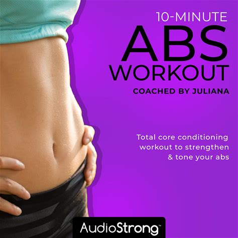 10-Minute Abs Workout - Audiobook By Audiostrong
