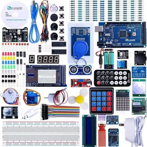 ELEGOO Mega R3 Project The Most Complete Ultimate Starter Kit With Tutorial Compatible With Arduino IDE