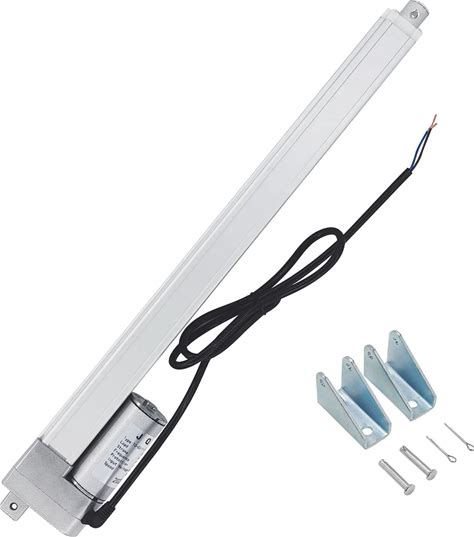 Heavy Duty 12V Linear Actuator: 66 Lb Load, 16" Stroke