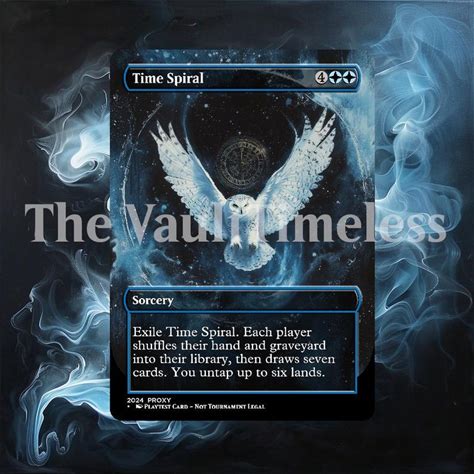 Time Spiral - Custom Proxy For Commander - Proxies