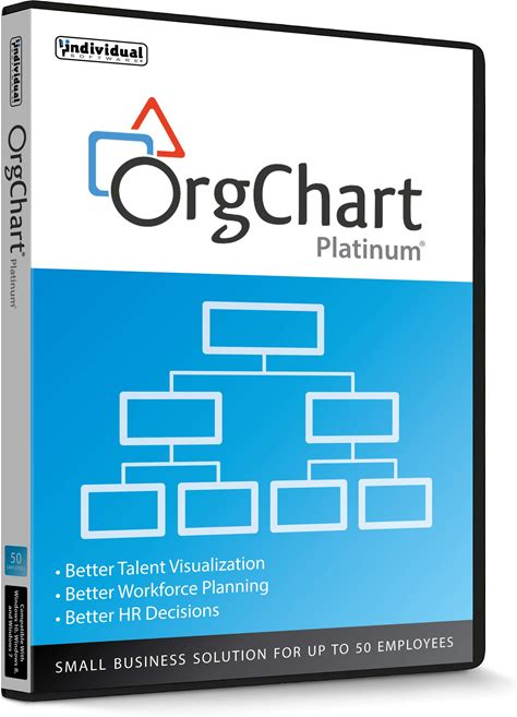 Orgchart Platinum - Create Organizational Charts For Your Small Business - For Up To 50 Employees - CD/PC