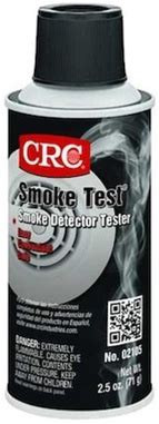 Crc 02105 Smoke Detector Tester Can,2.5 Oz.