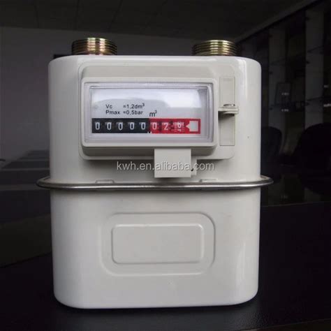 Prepayment Steel Case Gas Meter G4.0 For Natural Gas Meter